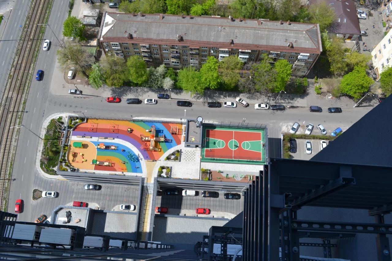 In The Sky Apartment Kyiv Exterior foto